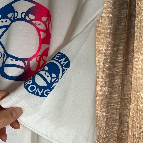 Apeman White Rainbow Autism Awareness Short Sleeve Tee Shirt Size Extra Large - Picture 7 of 13